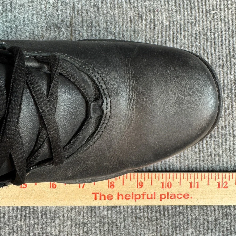 Vintage Reebok Duty Mens Tactical Boots Black Leather Made in USA CP8500 9M